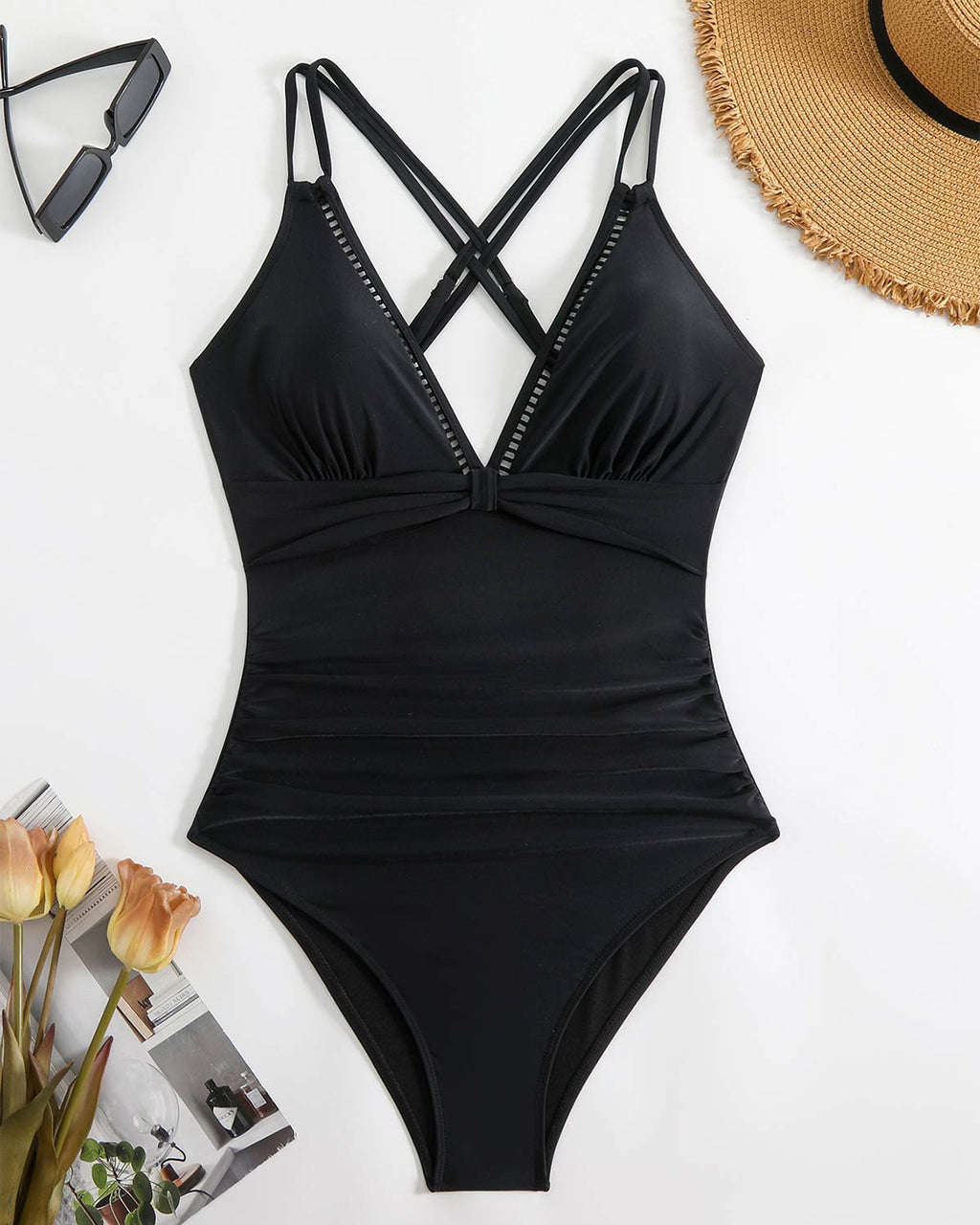 Solea Sculpt V-Neck One Piece