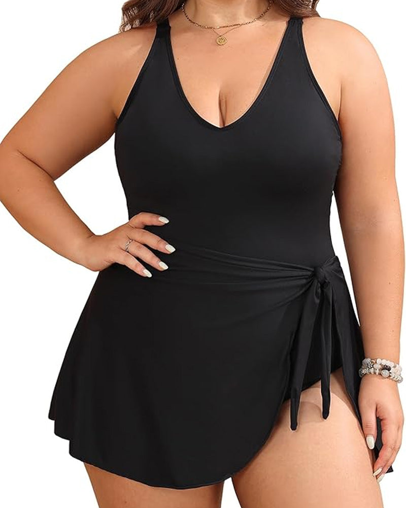 Tummy-Tech Athletic Swimdress