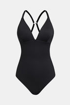 Alessa Sculpt V-Neck One Piece Lago Swimwear Beachwear Swimsuit