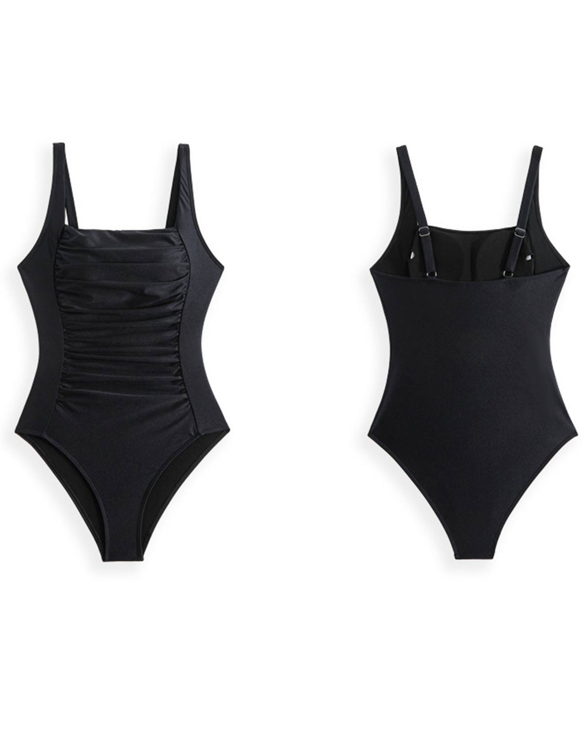 Floral Corset One-piece mesh skirt Swimsuit
