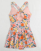 Floral Bloom Swim Dress