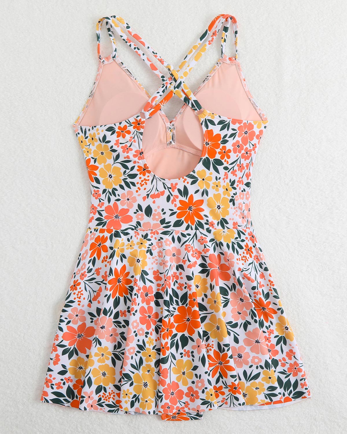 Floral Bloom Swim Dress