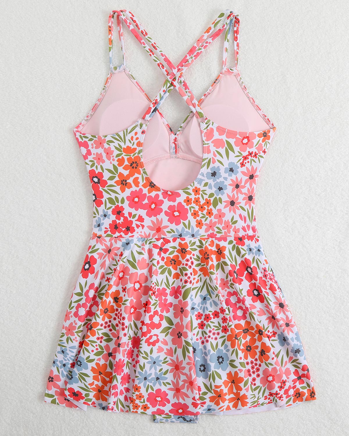 Floral Bloom Swim Dress