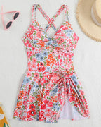Floral Bloom Swim Dress