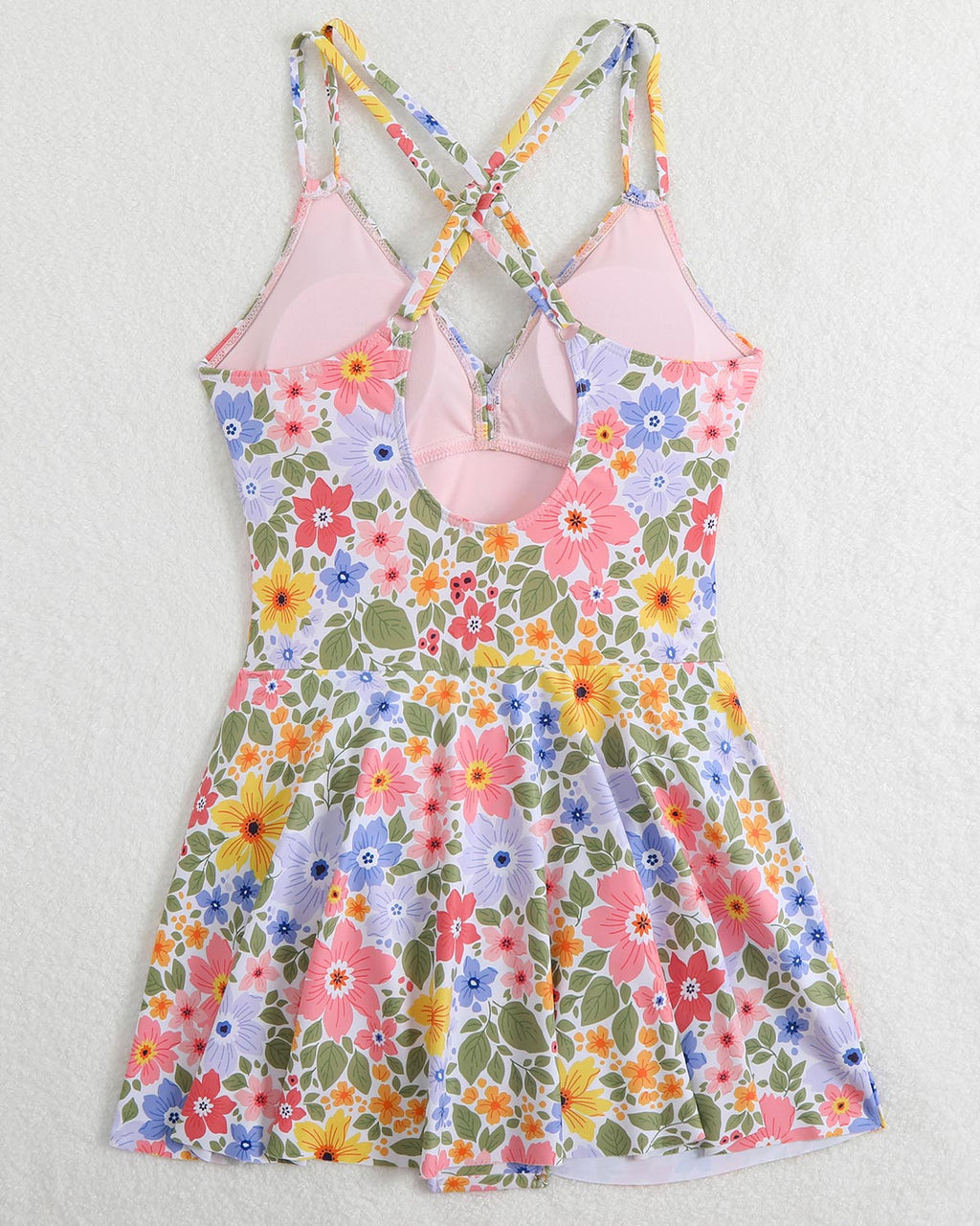 Floral Bloom Swim Dress