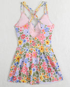 Floral Bloom Swim Dress
