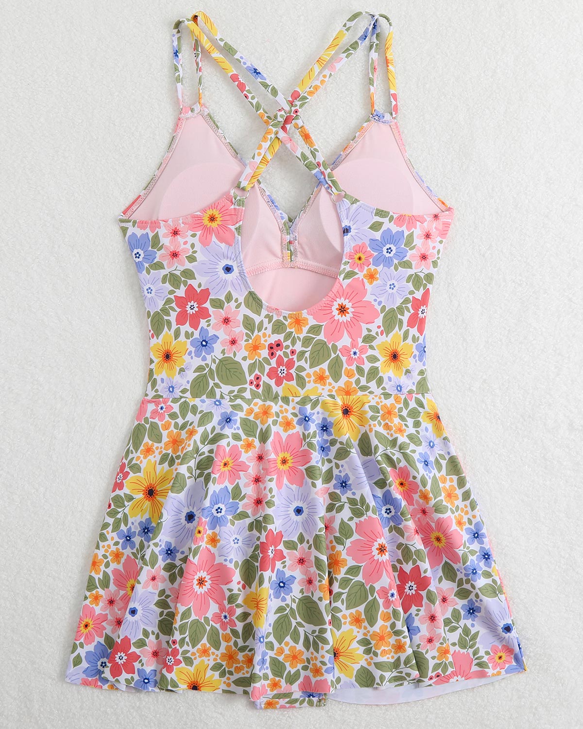 Floral Bloom Swim Dress