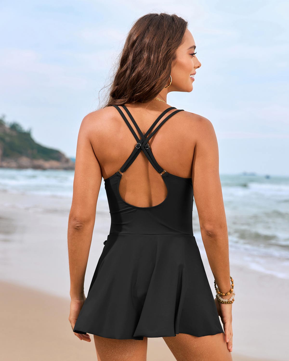 Floral Bloom Swim Dress