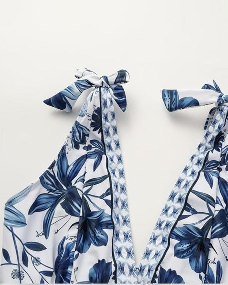 Modest Elegance Swimsuit Ensemble Dragonfly