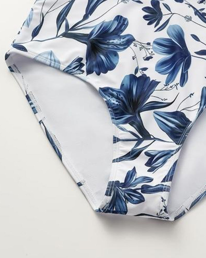 Modest Elegance Swimsuit Ensemble Dragonfly