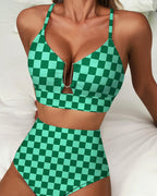 Paloma Sculpt U-Wire Printed Bikini Set