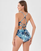 Crisscross Bikini Set