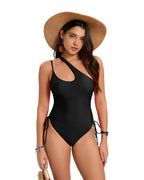 One-Shoulder Ruched Swimsuit