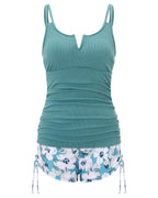 Tummy Control Two-Piece Tankini Top