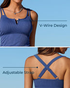 Tummy Control Two-Piece Tankini Shorts