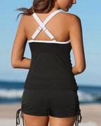 Tummy Control Two-Piece Tankini Top