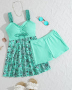 Two-Piece Tummy Control Tankini