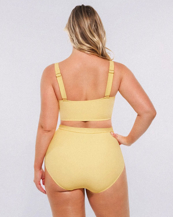 Talia Sculpt Bikini Top & High-Waist Bottom Set