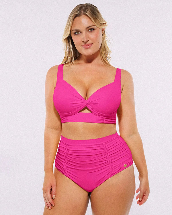 Talia Sculpt Bikini Top & High-Waist Bottom Set