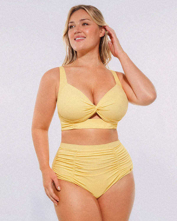 Talia Sculpt Bikini Top & High-Waist Bottom Set