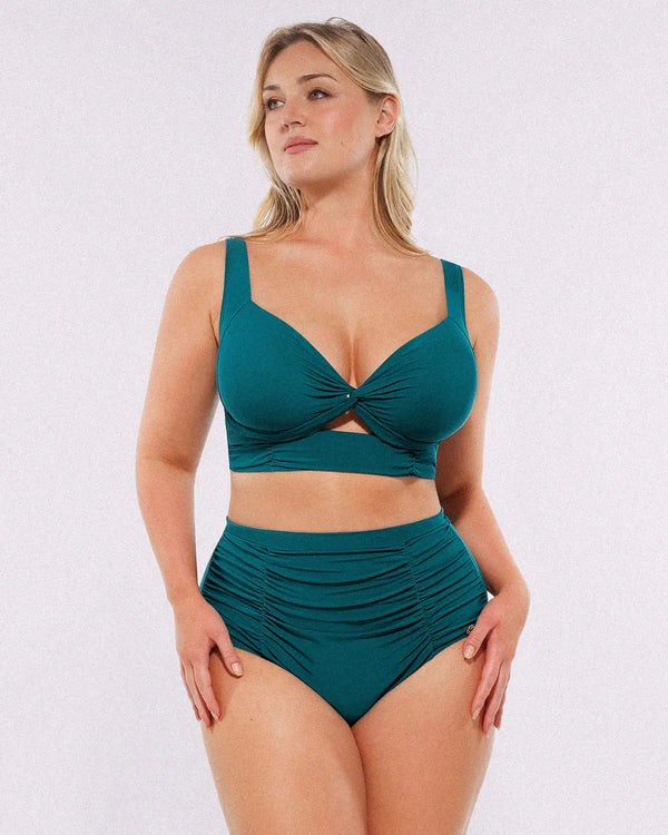 Talia Sculpt Bikini Top & High-Waist Bottom Set