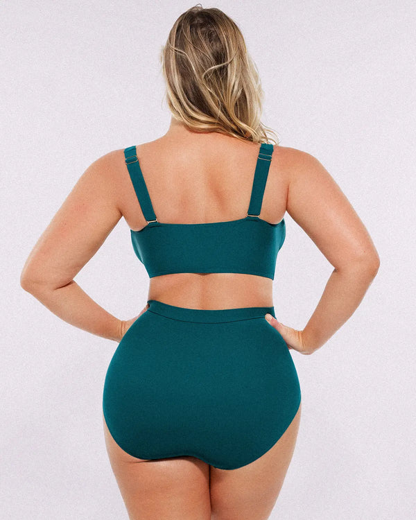 Talia Sculpt Bikini Top & High-Waist Bottom Set