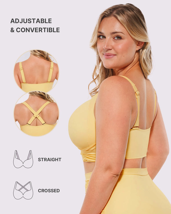 Talia Sculpt Bikini Top & High-Waist Bottom Set