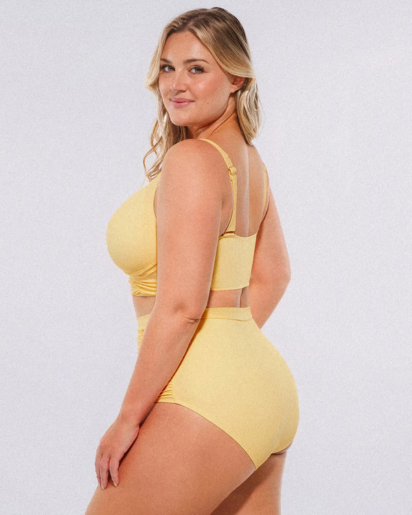 Talia Sculpt Bikini Top & High-Waist Bottom Set