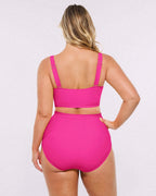 Talia Sculpt Bikini Top & High-Waist Bottom Set